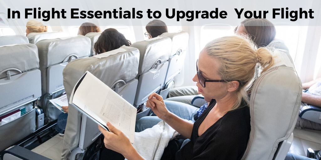 In Flight Essentials to Upgrade Your Flight , travel charger and an adapter, universal travel charger and adapter