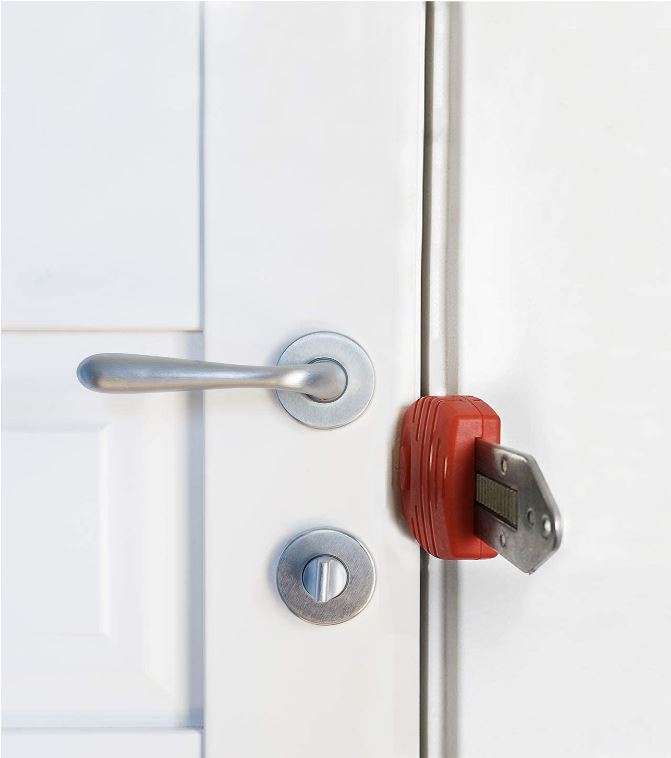 New portable door lock