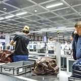 Avoid theft at the airport, theft at airport security checkpoints