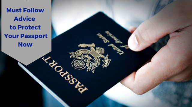 protect passport, carry it on your person or keep in the hotel safe