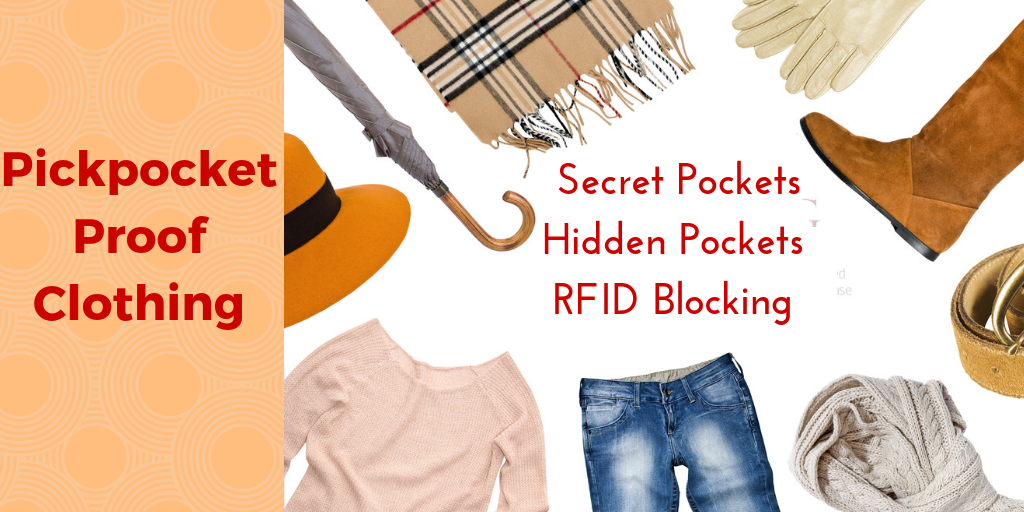 Pickpocket proof clothing