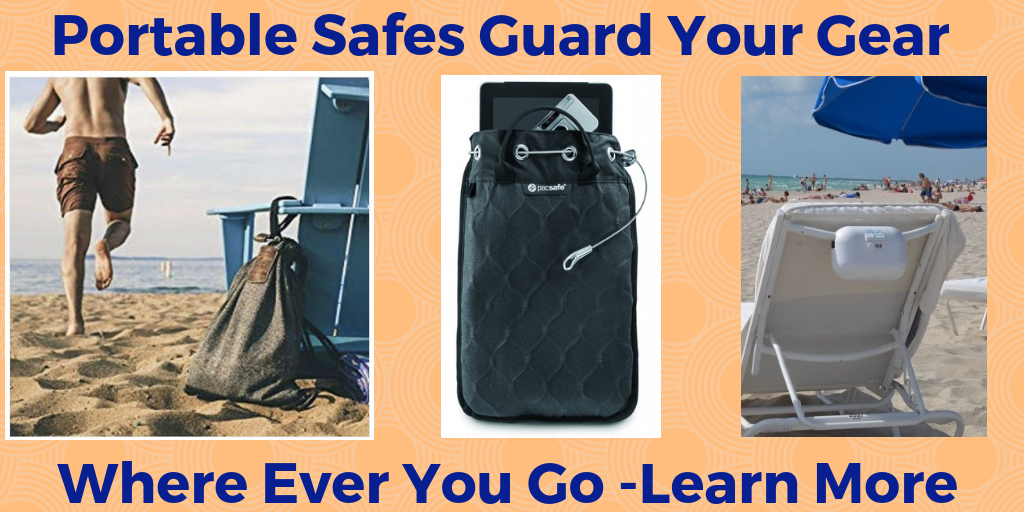 Portable Travel Safes. travel safety gadgets