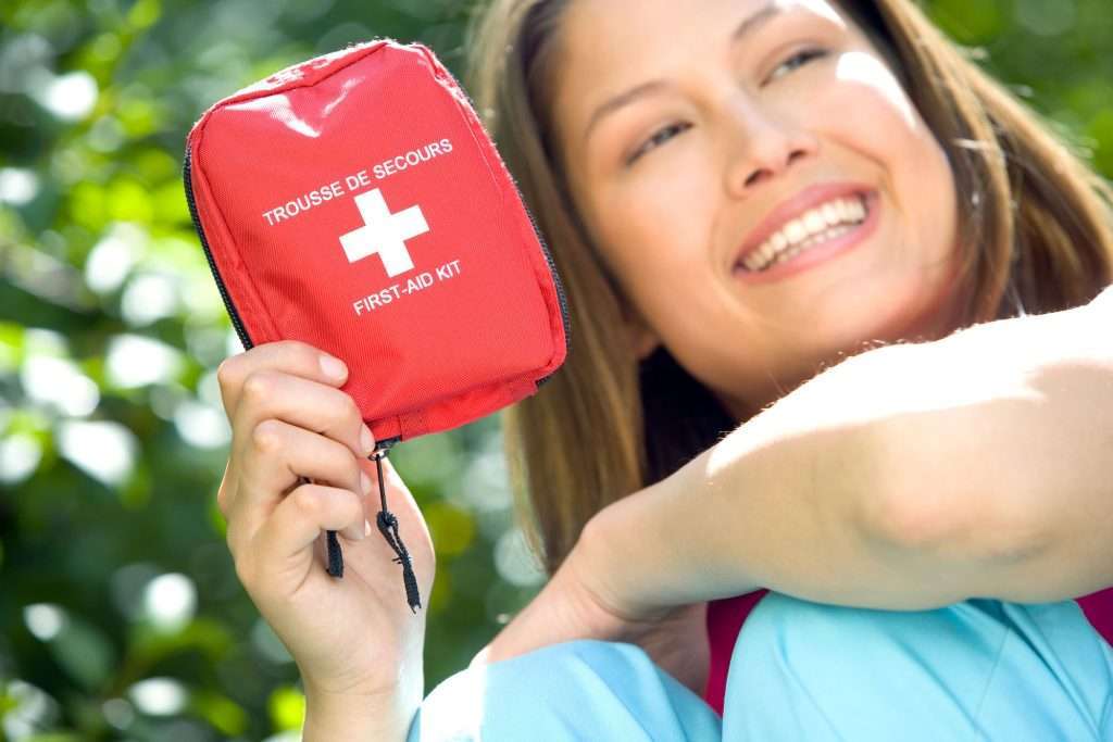 First Aid kit for medical emergencies