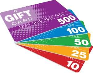 Gift Cards, Don't keep it in your wallet