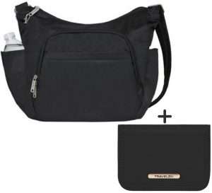 Bucket bag with RFID travel anti theft bag