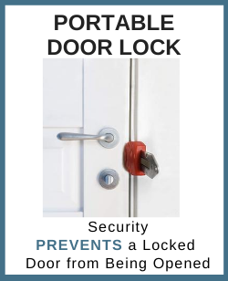 New Portable Door Lock safety tips for women