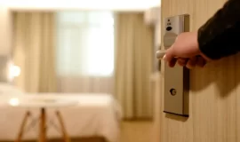 stop burglars opening your hotel room with portable door lock