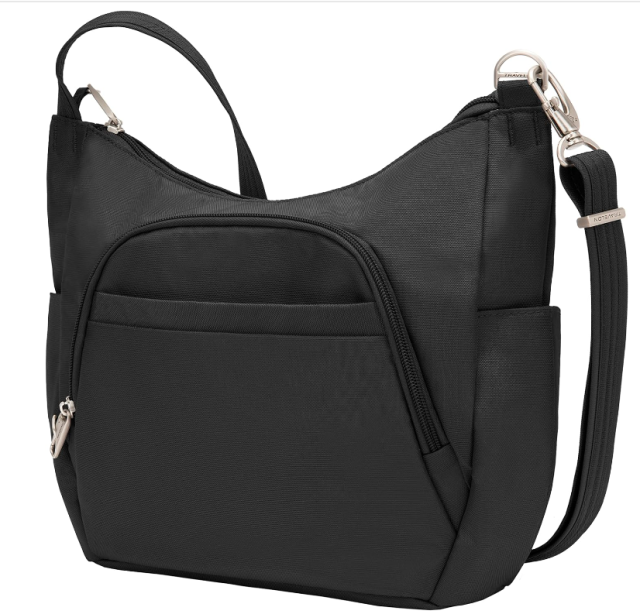 Travelon Bucket Bag anti-theft crossbody handbag for Travel