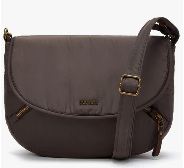 Pacsafe stylesafe anti-theft Crossbody Bag. Best selling trending travel bag